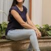 Blusa Madison (azul marino)