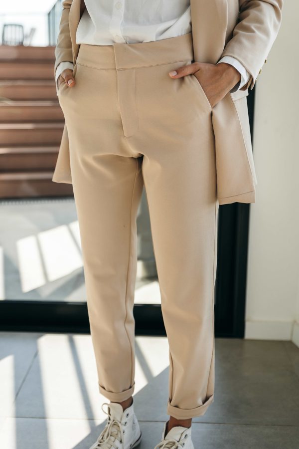 Pantalón Mia (crema)