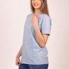 Remera básica (celeste)