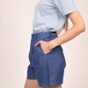 Short Datia (denim estampado)