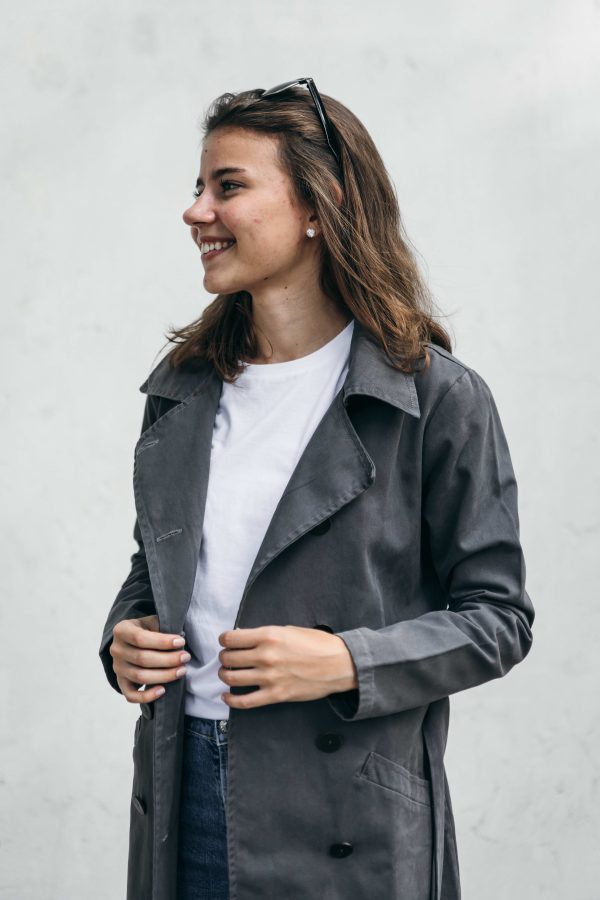 Trench Ava (gris)