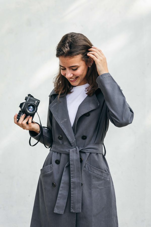 Trench Ava (gris)