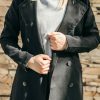Trench Ava (negro)