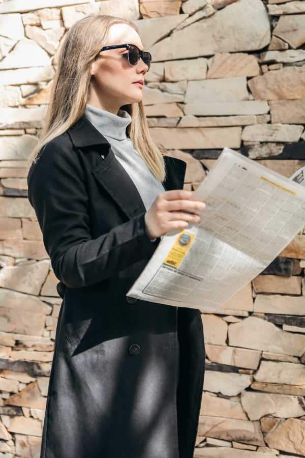 Trench Ava (negro)