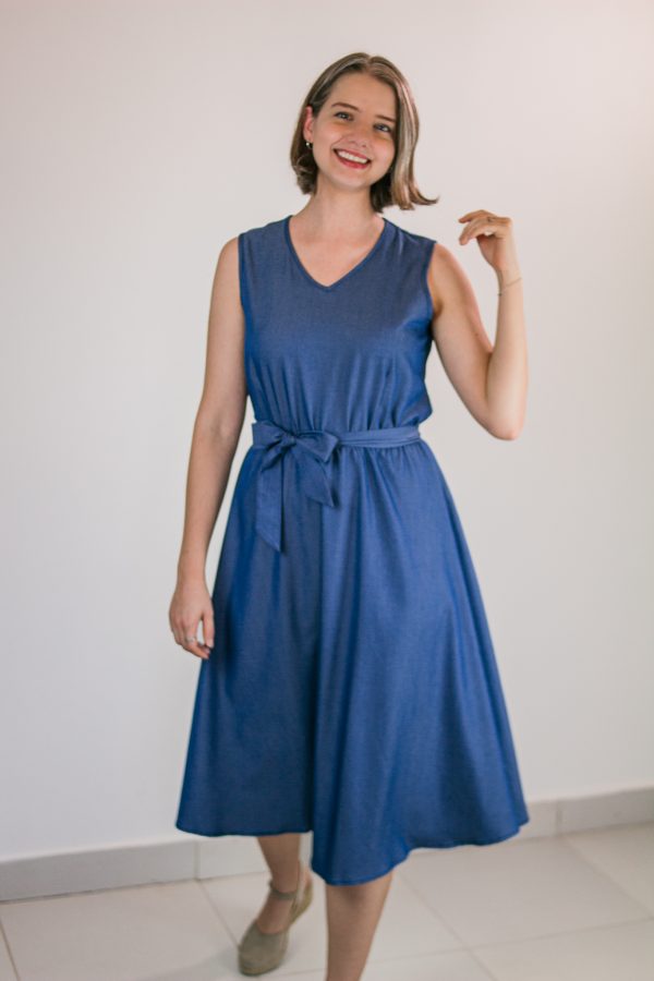 Vestido Amelia (denim)