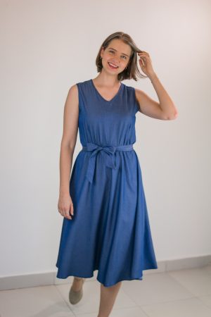Vestido Amelia (denim)