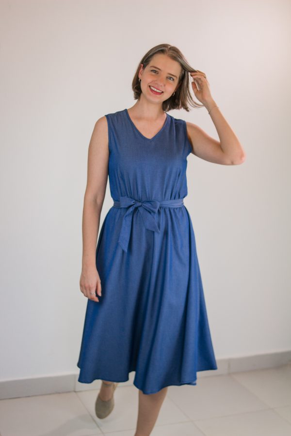 Vestido Amelia (denim)