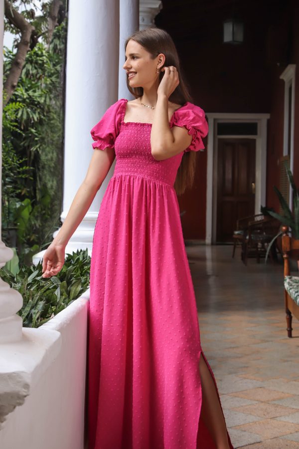 Vestido Lily (fucsia)