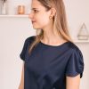 Blusa Laia (azul marino)