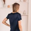 Blusa Laia (azul marino)
