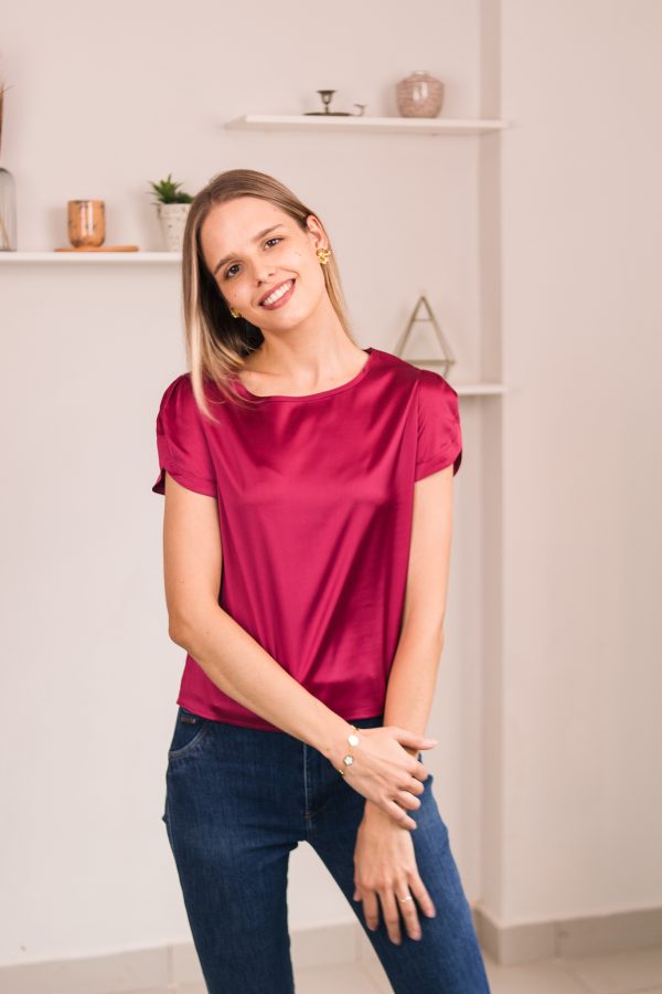 Blusa Laia (fucsia)