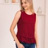 Blusa Vera (bordo)