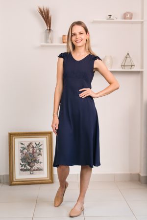 Vestido Iris (azul marino)