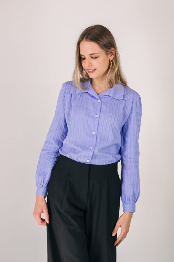 Camisa Camila (celeste)