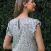 Blusa Madison (estampado celeste)
