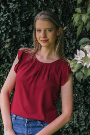 Blusa Madison (bordó)